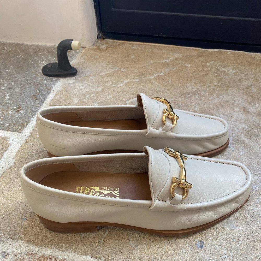Authentic Salvatore Ferragamo Slip on Loafer